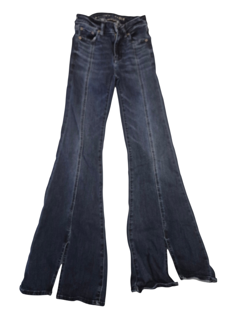American Eagle Outfitters Skinny Jeans in Dark Blue Wash 000